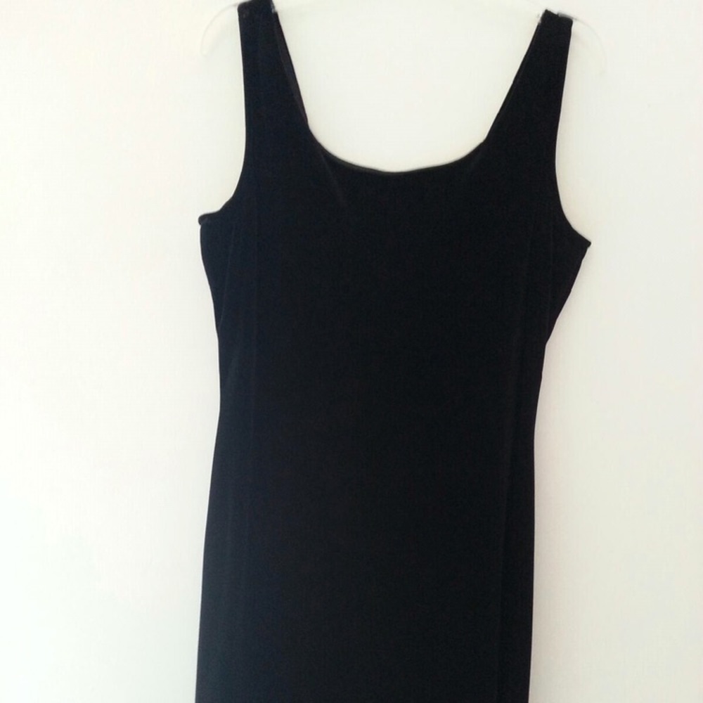 Black Velvet Cocktail dress sz 12